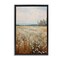 Stupell Industries A Field Of Wildflowers Black Framed Floater Canvas Wall Art, design by Creative Studio